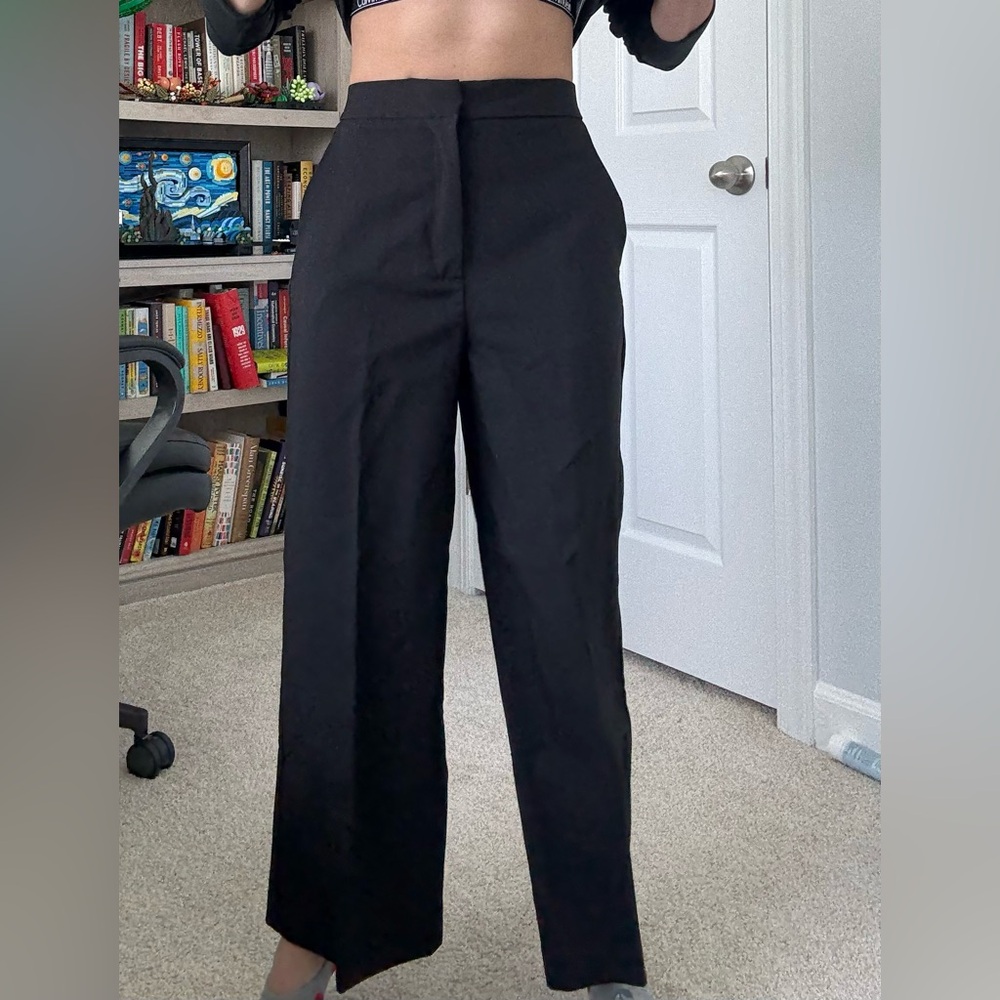 NWT Zara Black Trousers / Culottes (size small)